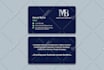 do unique, creative, professional business card design