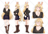 draw an original anime character in a cute style