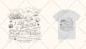 do vintage retro hand drawn illustration for t shirt design