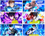 create clickbait manhwa, anime recap thumbnails for you