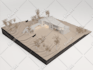 create and desing a minimalist wood render