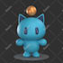 design 3d character and cartoon model in blender