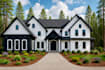 do 3d exterior design, interior design and 3d rendering