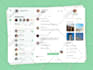 do mobile app ux ui design and clickable protoype in figma