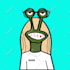 draw a custom comic strip illustration with cartoon characters for you
