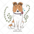 draw you cute dog stickers