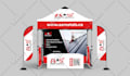 advertising logo outdoor trade show canopy tents exhibition