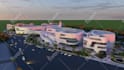 render architectural site plan, community plans, plot layout for real estate