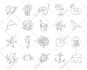 draw doodles and line art for you