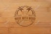 design carpentry and wood craft logo