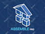 design real estate, roofing, construction logo