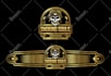 design a creative premium cigar brand logo, label, and bands