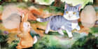 do watercolor illustrations for children book