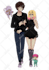 draw couples in anime style