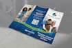 do creative trifold bifold brochure design