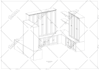 do technical drawing interior furniture design and 3d model
