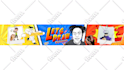 create kids youtube banner and profile picture or logo