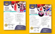design creative and professional flyer