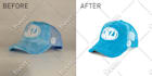do product picture editing, white background and resize for online shops