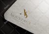 create an elegant modern minimalist luxury logo design