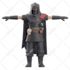 create 3d low poly character modeling, rigging, and animation for game assets