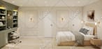 do bedroom interior design and 3d rendering