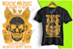 create awesome custom typography t shirt design