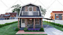 create 3d house exterior design and rendering