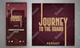 design podcast cover art, apple or spotify podcast logo