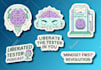 make cute stickers designed for hobbies