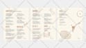 create a minimalist digital menu