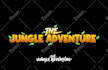 make funny jungle, forest, wooden, nature game logo