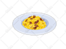 create food vector illustration for menu, logo, social media