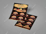 design a custom appealing restaurant menu and price list