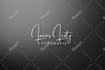 create luxury handwritten signature logo