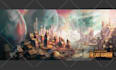 design buildings and props for backgrounds
