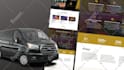 create car rental, camper, motorbike rental website