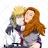 create illustration in naruto art style