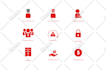 design custom vector line icons
