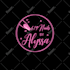 make fashion,salon,cosmetics,eyelashes,nails,lip gloss logo