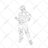 draw your portrait in dragon ball z anime style