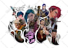 design a bold custom color tattoo artwork