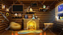 draw visual novel , fantasy and game background