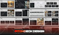 investor pitch deck design for saas and tech startups