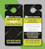 do perfect door hanger design within 24 hours