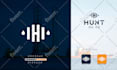 design a flat minimalist logo