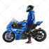 create motorcycle vector art