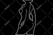 vector logo pattern icon line art tracing silhouette map clipping path