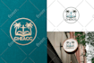 do outline modern luxury logo and brand marketing kit