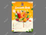design an elegant restaurant flyer and menu